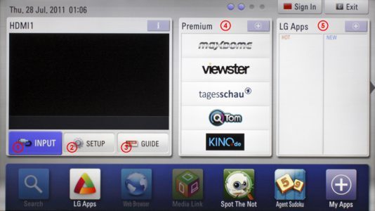 Lg 47lw650s Fernseher Osd1