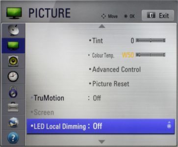 Lg 47lw650s Fernseher Osd10