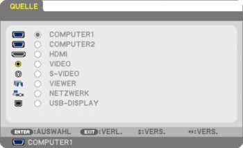 Nec M300wsg Beamer Osd 1