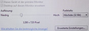 Monitor C27A750X Aufl 1280 2