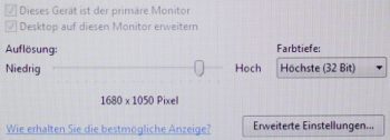 Monitor C27A750X Aufl 1680