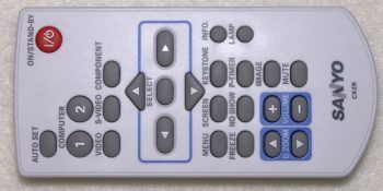 Sanyo Plc Wk2500 Beamer Remote