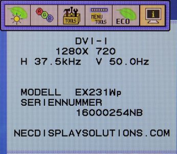 Nec Ex231wp Monitor Refresh
