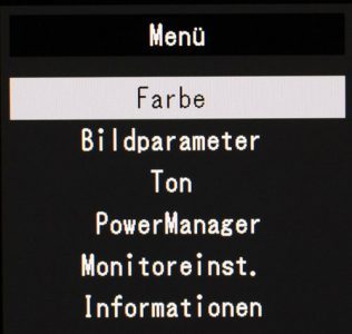 Eizo Foris Fs2332 Bk Monitor FS2332 Osd01