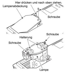 Sanyo Plc Wu3800 Beamer Lampe