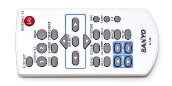 Sanyo Plc Wu3800 Beamer Remote