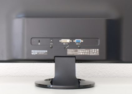 Monitor Anschluesse