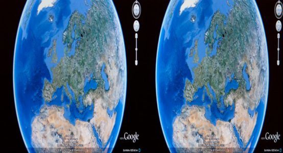 Monitor Google Earth