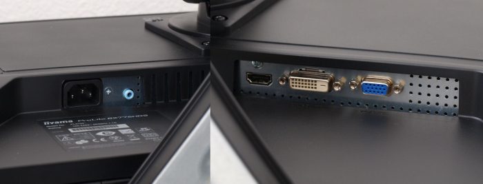 Monitor Anschluesse