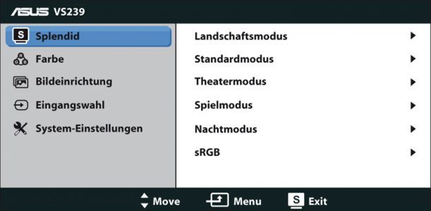 Asus Vs229h Monitor Osd 1