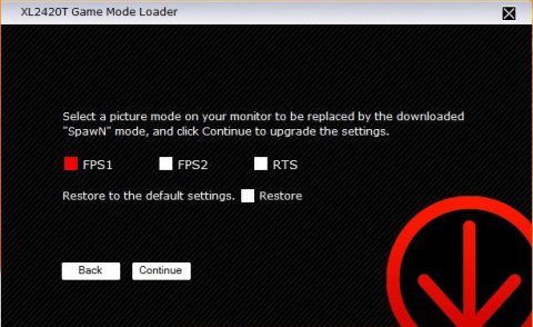 Benq Xl2420t 120hz Monitor Gamemode1