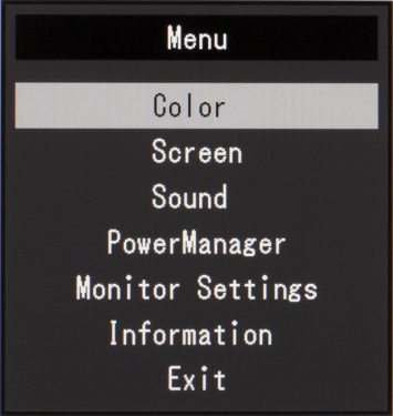Eizo Ev2335w Gb Monitor Osd1