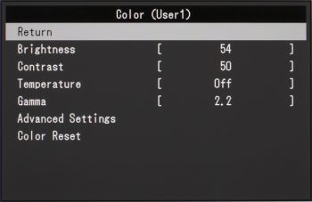 Eizo Ev2335w Gb Monitor Osd2