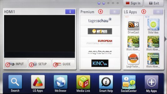 Lg 47lw579s Fernseher Osd1