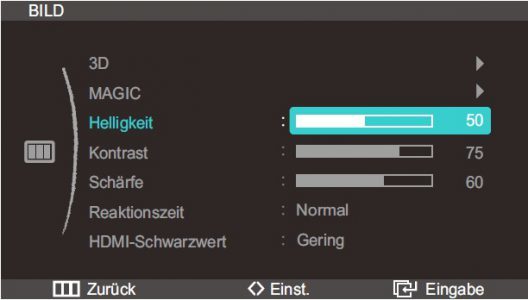 Samsung S27a950d Monitor Osd Menu