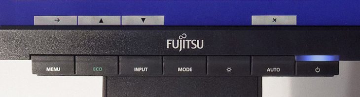 Fujitsu P23t 6 Fpr 3d Monitor Bedientasten