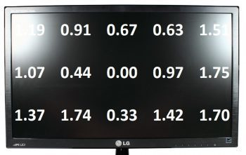Lg Flatron Ips235p Bn Monitor Weisspunktverteilung