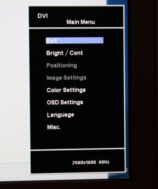 Shimian Qh300 Monitor Osd1
