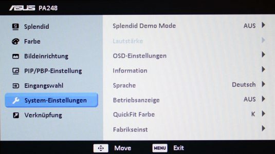 Asus Pa248q Monitor PA248Q Osd07