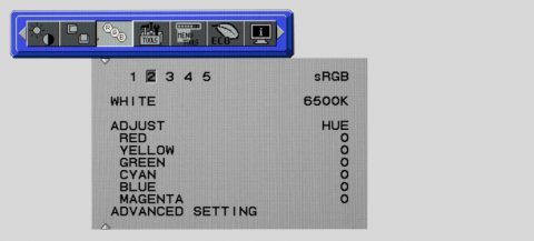 Nec Spectraview 241 Monitor Osd3