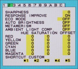 Nec Spectraview 241 Monitor Osd9