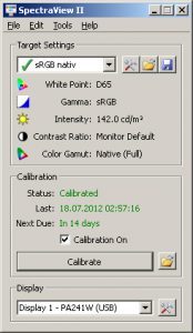 Nec Spectraview 241 Monitor Sv1