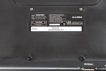 Hazro Hz27wc Monitor Hinten2
