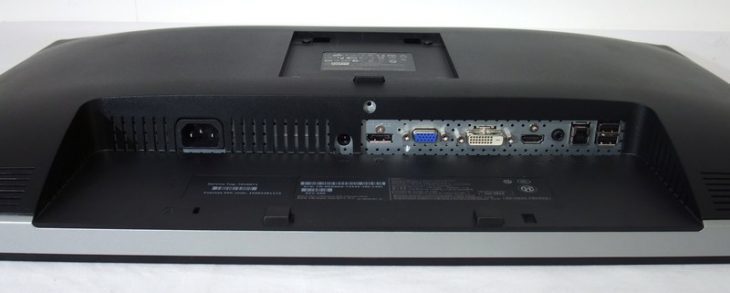 Dell U2713hm Monitor Anschluesse 1