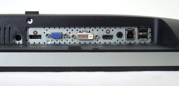 Dell U2713hm Monitor Anschluesse 2