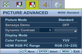 Benq Gw2750hm Monitor Osd 3