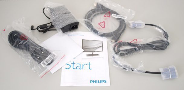 Philips 249c4qhsb Monitor Lieferumfang