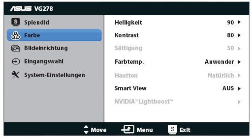Asus Vg278he Monitor Osd1