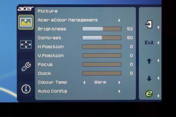 Acer T232hlbmidz Monitor Osd1