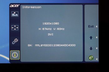 Acer T232hlbmidz Monitor Osd4