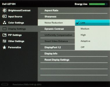 Dell U2713h Monitor Osd10