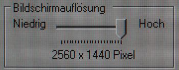 Dell U2713h Monitor Scaler1440
