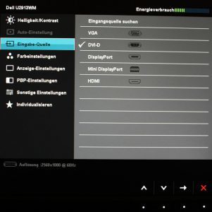 Dell U2913wm Monitor U2913WM Osd03