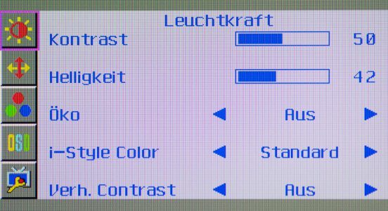 Iiyama Prolite B2481hs B1 Monitor Osd 1