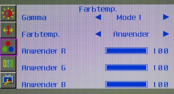Iiyama Prolite B2481hs B1 Monitor Osd 3