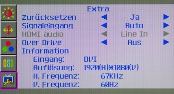 Iiyama Prolite B2481hs B1 Monitor Osd 5