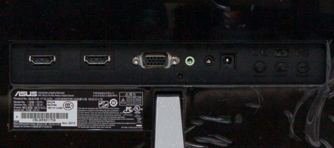 Asus Mx279h Monitor Anschluesse
