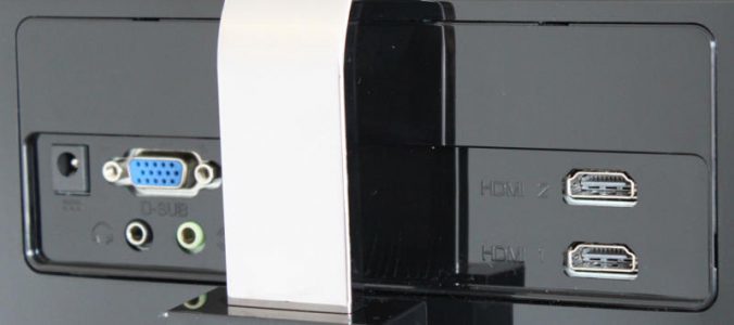 Aoc D2757ph Monitor Anschluesse