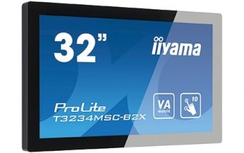 iiyama bringt 32 Zoll-Monitor mit 10-Punkt Multitouch-Technologie auf den Markt
