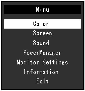 Eizo Ev2336wfs Bk Monitor Osd1