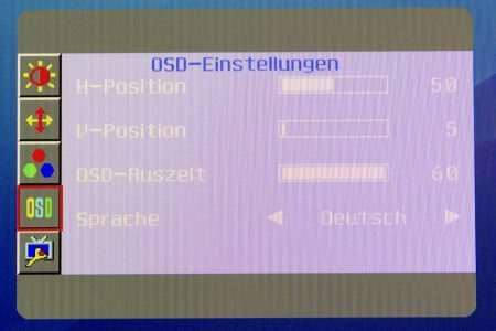 Iiyama Prolite Xb2780hsu B1 Monitor OSD Einstell