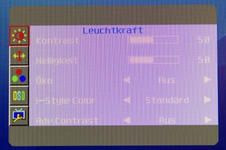 Iiyama Prolite Xb2780hsu B1 Monitor OSDLeuchtkraft