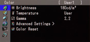 Eizo Cx240 Monitor Osd1