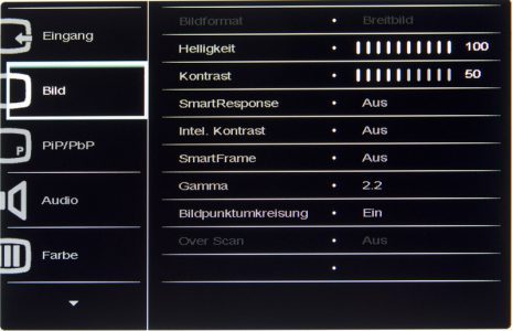 Philips 298p4qjeb Monitor OSDBild