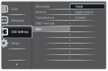 Philips 298p4qjeb Monitor OSD OSDSettings