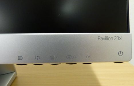 Hp Pavilion 23xi Monitor Tasten